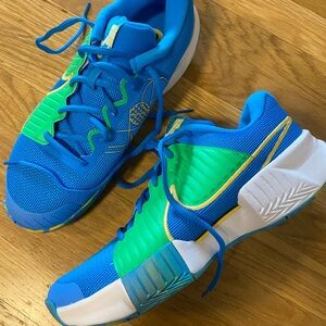 NEW Nike Zoom Challenge Topaz Gold Blue Hero Womens Pickleball Shoes